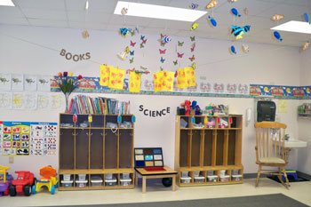 Toddler child care room
